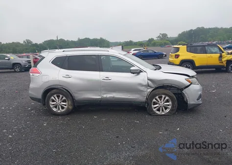 2016 Nissan Rogue Sv z USA, uszkodzony, nr VIN KNMAT2MV9GP641579